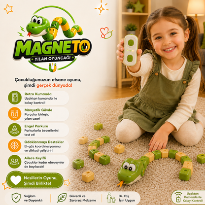 Magneto Kumandalı Yılan Oyunu