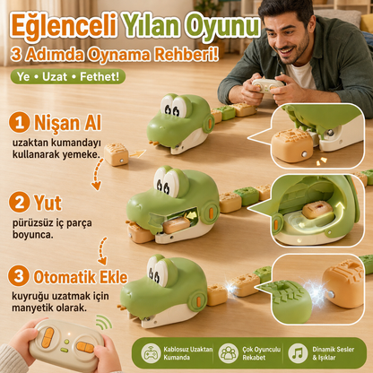 Magneto Kumandalı Yılan Oyunu